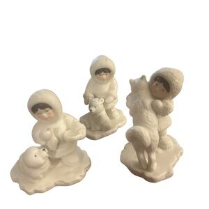 Vintage Arctic Snowbabies Set Of Three